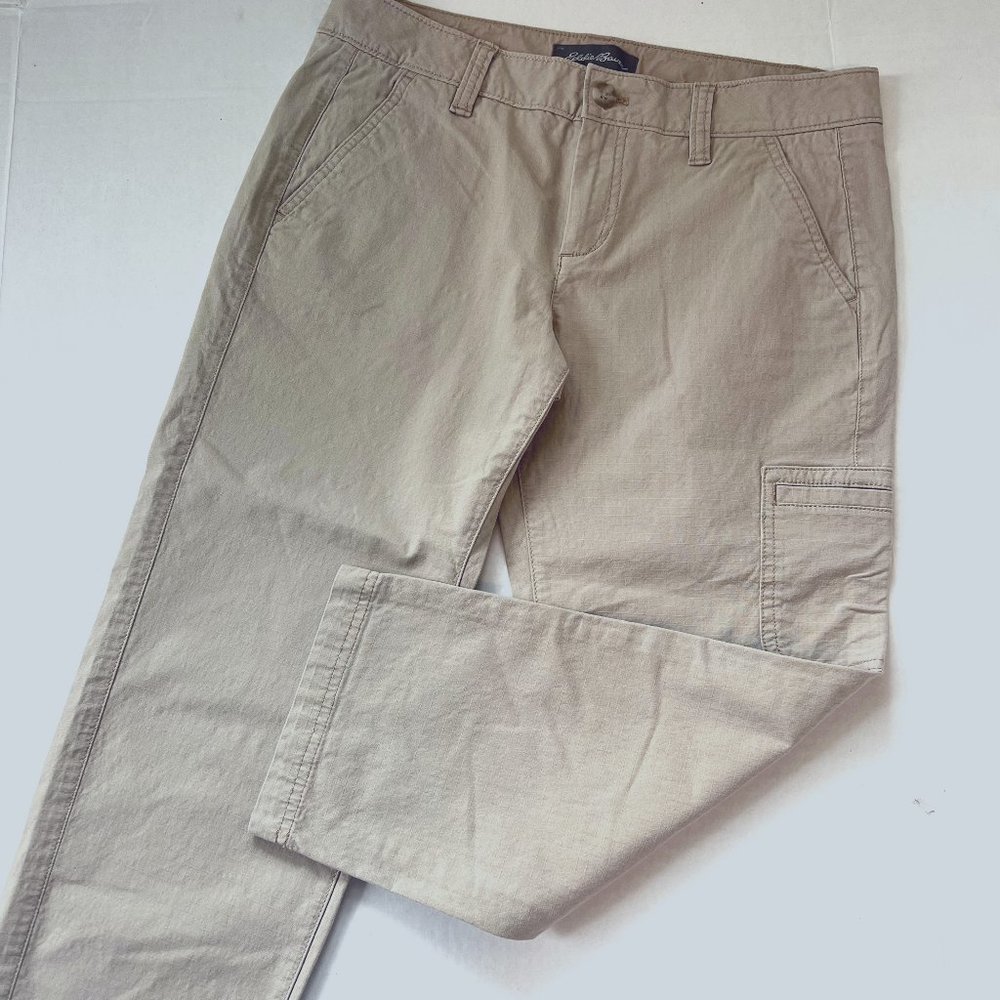 Eddie Bauer Light Khaki Carpi Size 6 - Picture 2 of 5